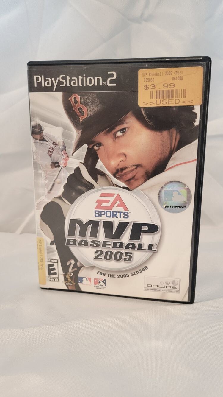 MVP Baseball 2005 PS2 PlayStation 2 Complete CIB EA Sports Tested Working